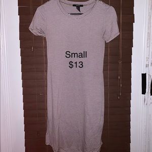 Striped bodycon dress